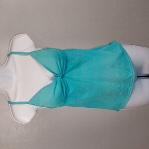 Athleta Blue Tankini Size Small